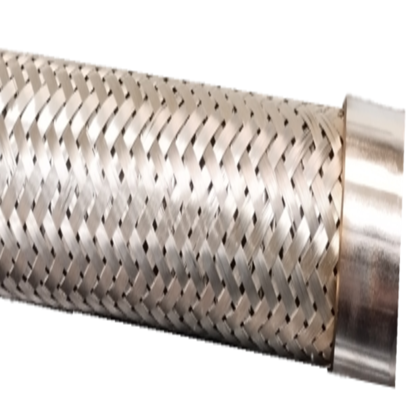 Tuyau Flexible Tressé Inox 70 Cm - Raccord Mâle 1" Et Femelle Pivotant 1" - Qualité Italienne